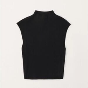 Abercrombie Shell Mock Neck Sweater Tank